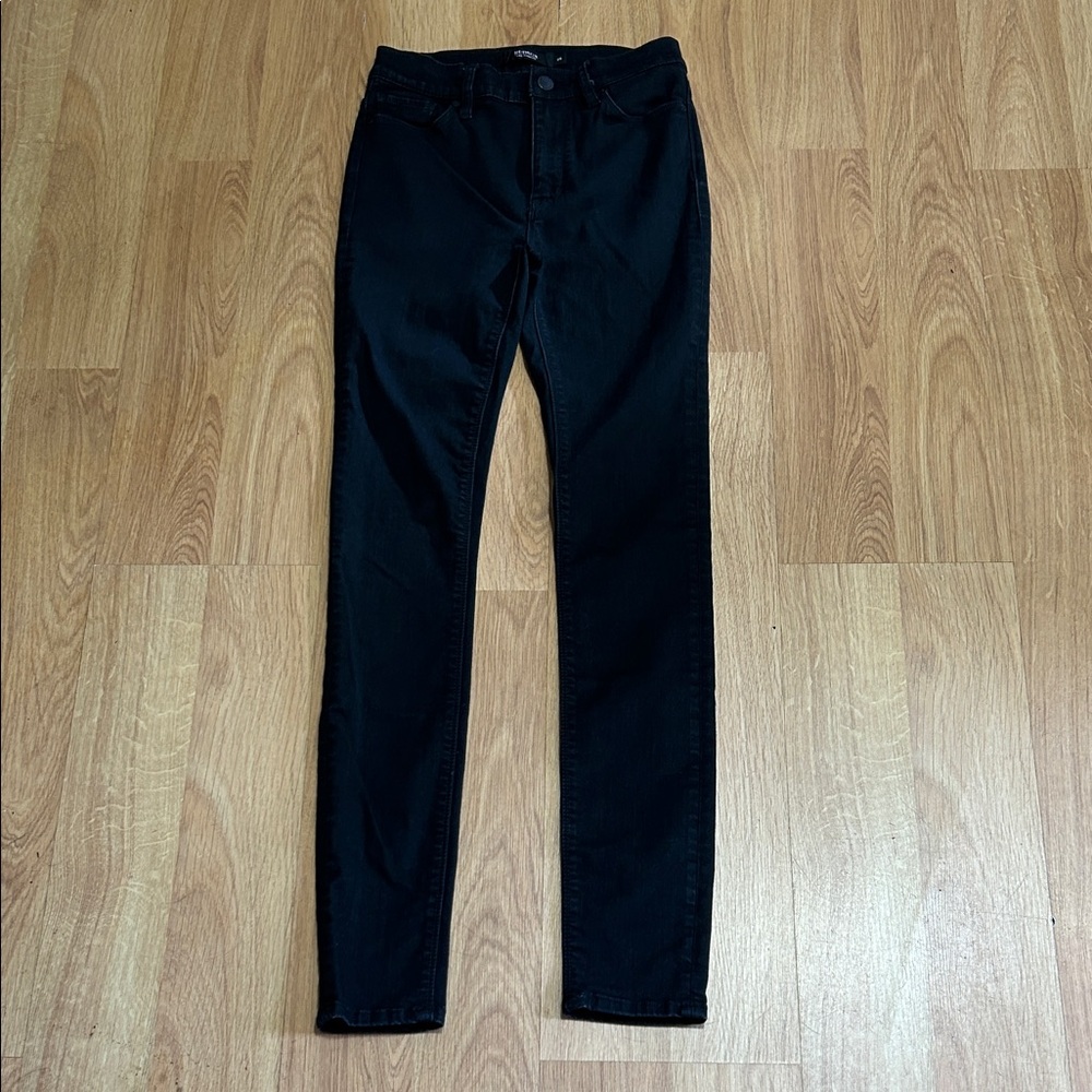 Hudson Jeans Women's Black Barbara Super Skinny Jeans Size 25